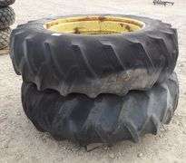 R-879 Firestone Tractor Tires & Wheels (2)