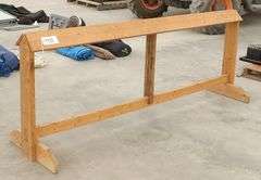 R-693 Wooden Saddle Rack