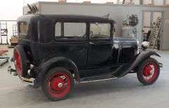 R-908 1930 Ford Model A Two Door Sedan