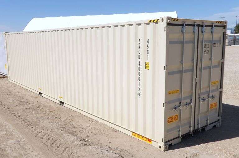 U-100 High Cube 40' One Trip Container