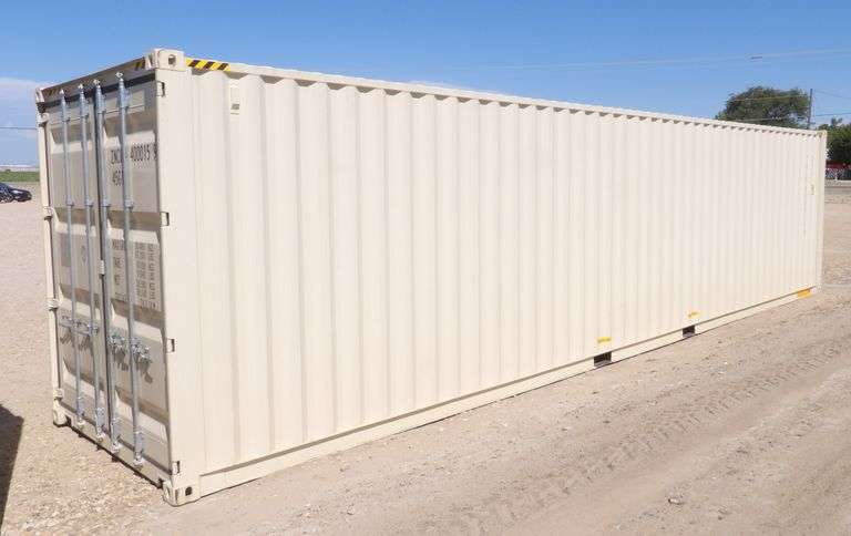 U-100 High Cube 40' One Trip Container