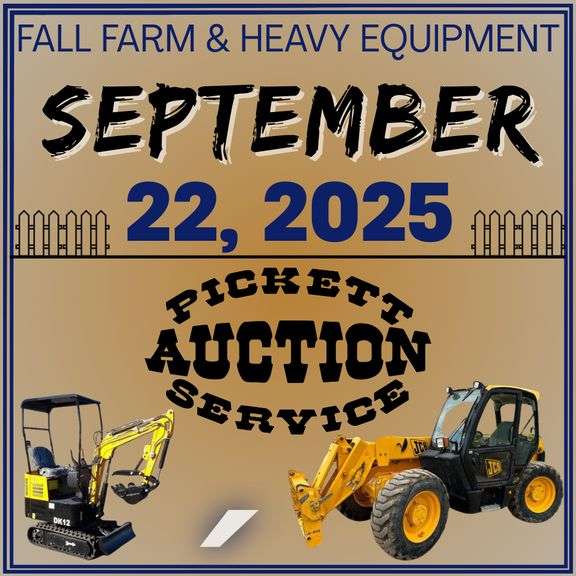FALL FARM & HEAVY EQUIPMENT AUCTION