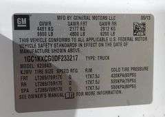 R-1568 2013 Chevy 2500 Flatbed Pickup