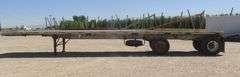 R-1432 1974 Raven Flatbed Trailer