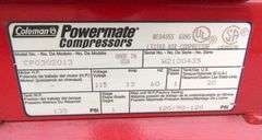 U-213 Coleman Air Compressor
