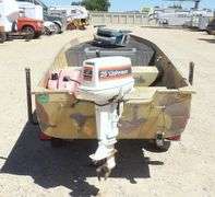 R-1548  1982 Mirro Craft Boat