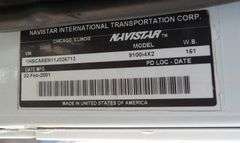 R-1350 2001 International Truck