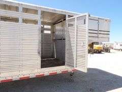 R-1310 1997 Charmac 30' Stock Trailer