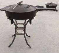 R-1258 Potjie Dutch Oven W/ Stand