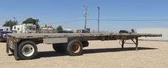 R-1432 1974 Raven Flatbed Trailer