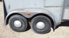 R-1460 1981 Circle J Western 2 Horse Trailer