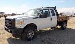 U-202 2011 Ford F250 Flatbed Pickup