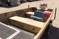 R-1548  1982 Mirro Craft Boat