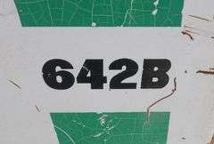 R-1491 Bobcat 642B Skid Steer