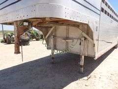 R-1310 1997 Charmac 30' Stock Trailer