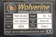R-1409 Wolverine 3-Point Hitch