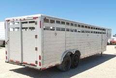 R-1310 1997 Charmac 30' Stock Trailer