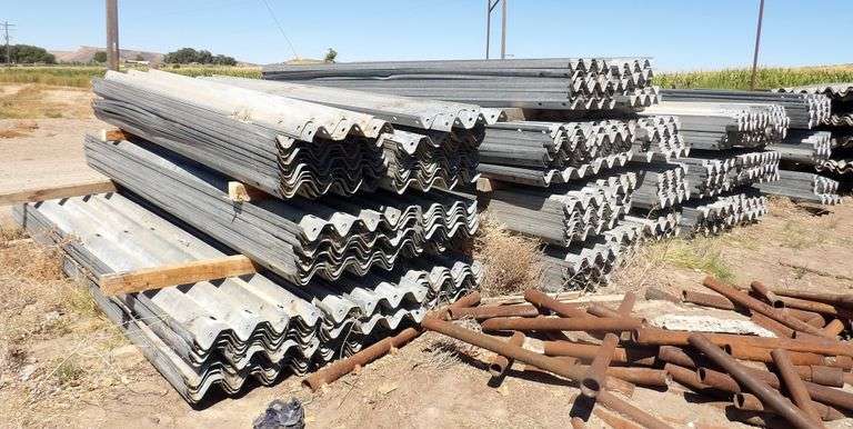 U-1235  20" X 13'6" Guard Rail 3 Rib (25)