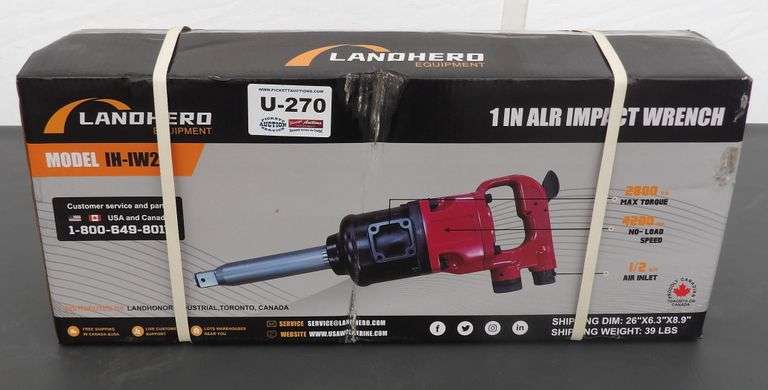 U-270 Land Hero Pneumatic Impact Wrench