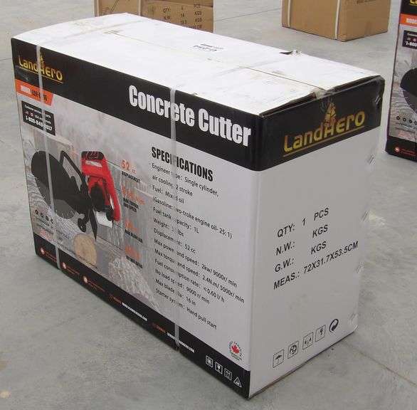 U-254  Land Hero Concrete Saw