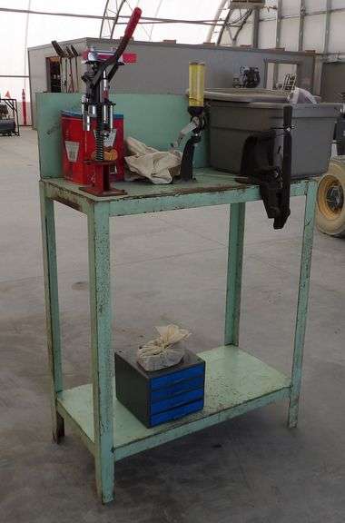 U-857 Reloading Bench & Supplies