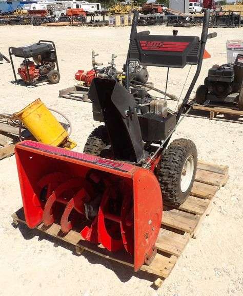 U-933 MTD Snowblower