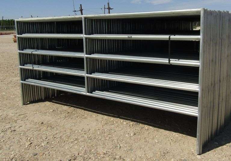 U-589  UNUSED 12' Heavy Duty Galvanized Panels (10)