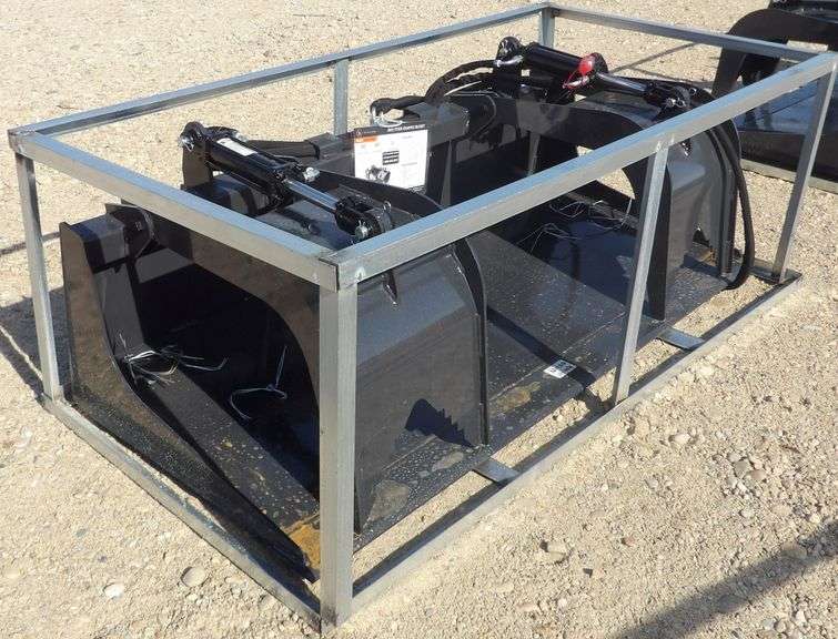U-169 Unused Wolverine Skid Steer Grapple Bucket