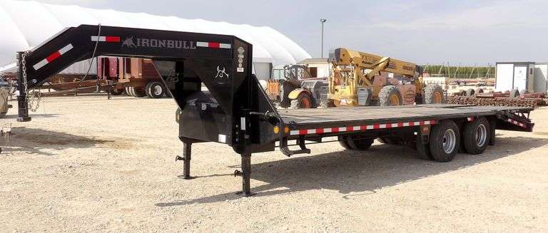 U-1306 2022 Iron Bull Gooseneck Trailer