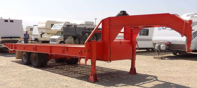 U-1390  2020 SPCN Flatbed Tilt Deck Equipment Trailer