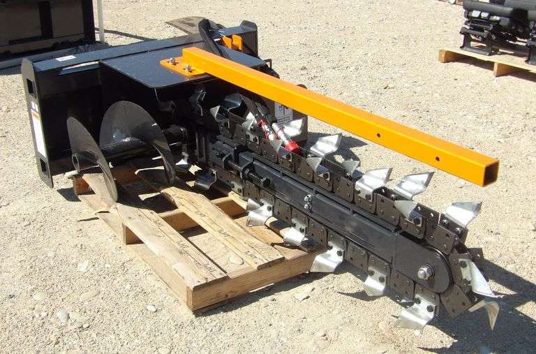 U-196 Wolverine Skid Steer Trencher