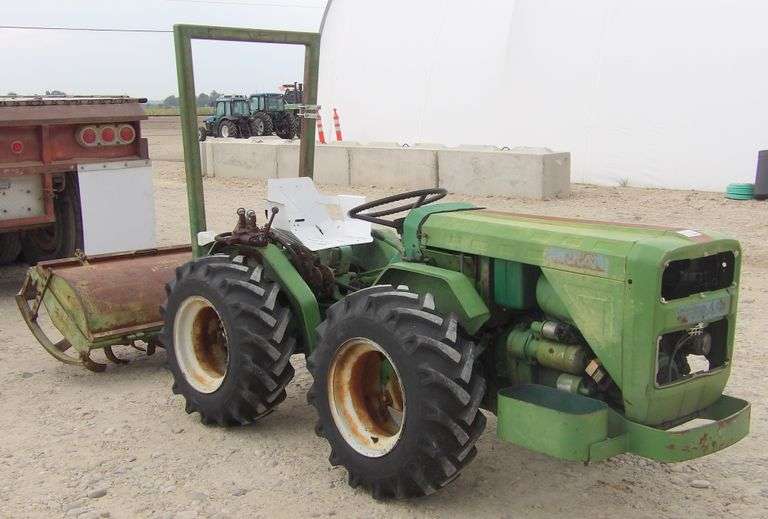 U-1272 Ferrari 75 Tractor & Rototiller