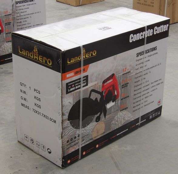 U-253  Land Hero Concrete Saw