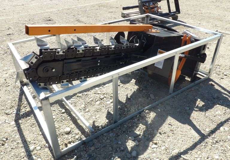 U-193 Wolverine Skid Steer Trencher