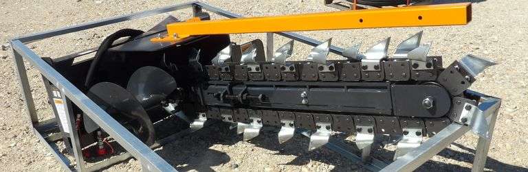 U-193 Wolverine Skid Steer Trencher