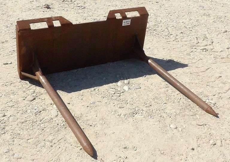 U-853 Skid Steer Bale Fork