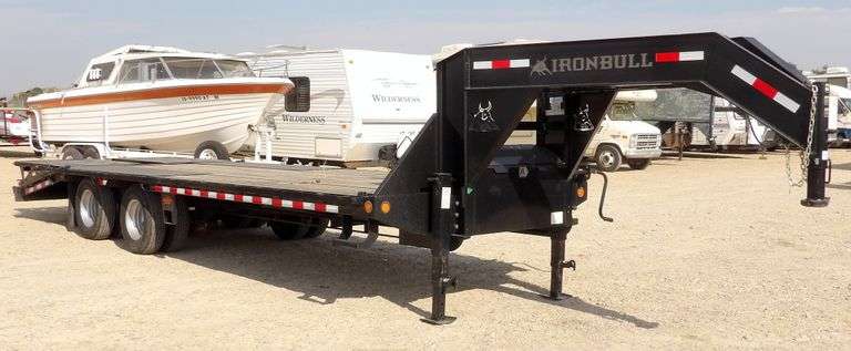 U-1306 2022 Iron Bull Gooseneck Trailer
