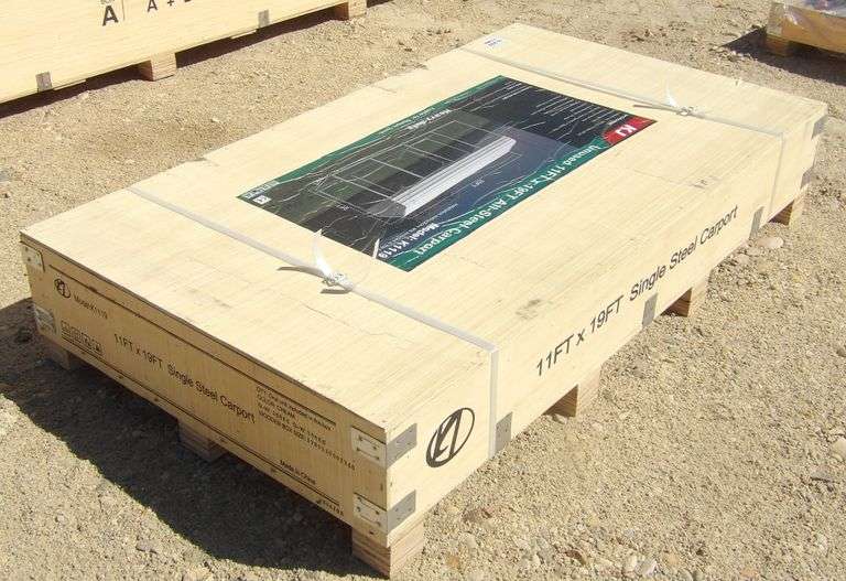 U-292 UNUSED Metal Car Port
