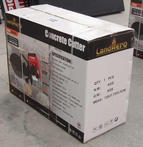 U-254  Land Hero Concrete Saw