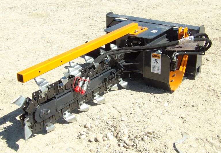 U-133 Wolverine Skid Steer Trencher