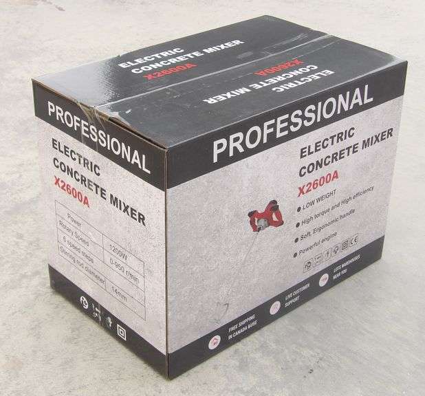 U-257 Electric Concrete Mixer