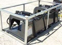 U-107 Unused Skid Steer Grapple Bucket