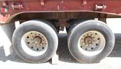 U-1254 1990 Western Walking Floor Flatbed Trailer