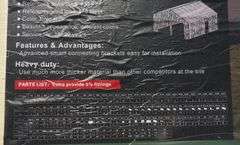 U-287 UNUSED Double Garage Metal Shed