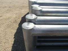 U-582  UNUSED 12' Heavy Duty Galvanized Panels (10)