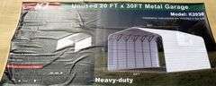 U-297 UNUSED Metal Garage