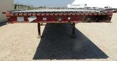 U-1254 1990 Western Walking Floor Flatbed Trailer