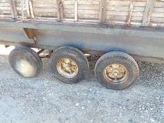 U-1121 1975 Special Construction Triple Axle Trailer