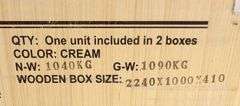 U-296 UNUSED Double Garage Metal Shed