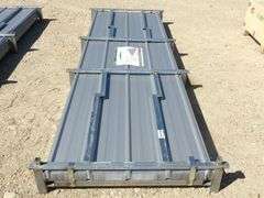 U-314 UNUSED Corrugated Metal Panels (100)